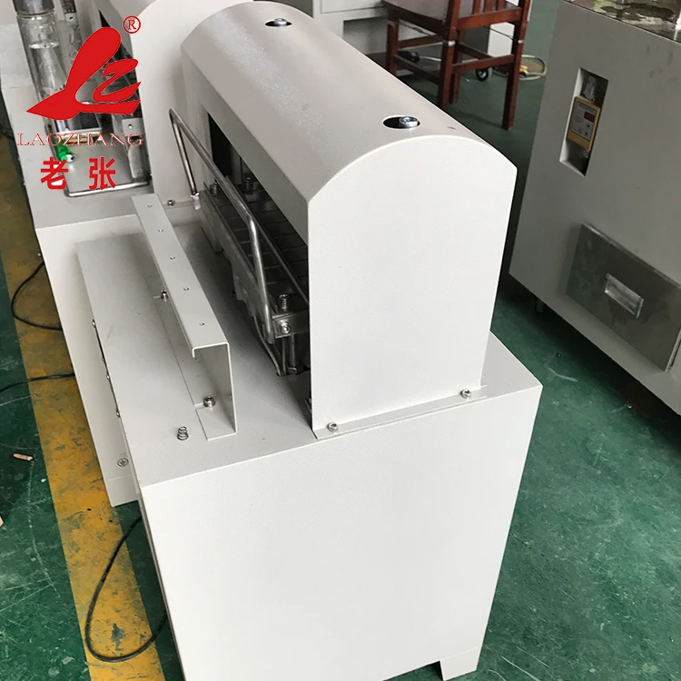 China factory can adjusted ironing speed sweatband ironing machine