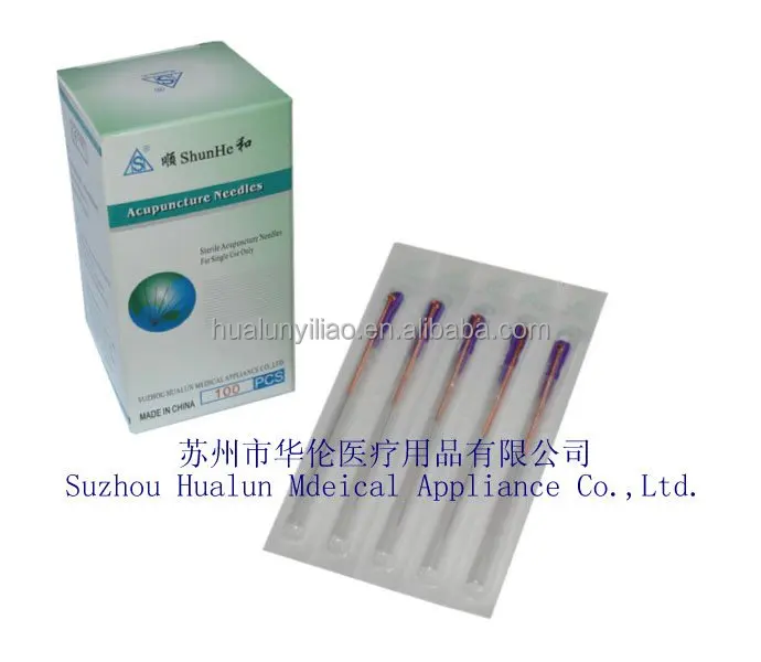Медь ручка иглоукалывание иглы с свинца трубы оптовая продажа акупунктурные иглы