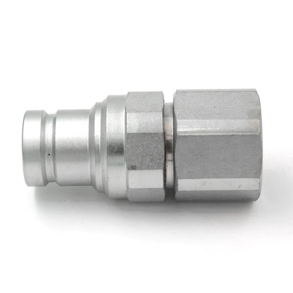 1/4 female pipe thread ISO 16028 Faster FFI interchange no leaks flush-face type male female hydraulic quick connect coupler