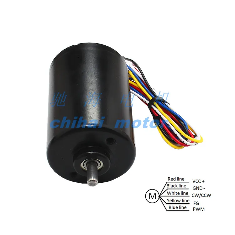 Chihai двигатель CHB-BLDC4260 5 мм вал 24 В 8000 об./мин. бесщеточный двигатель постоянного тока для робота