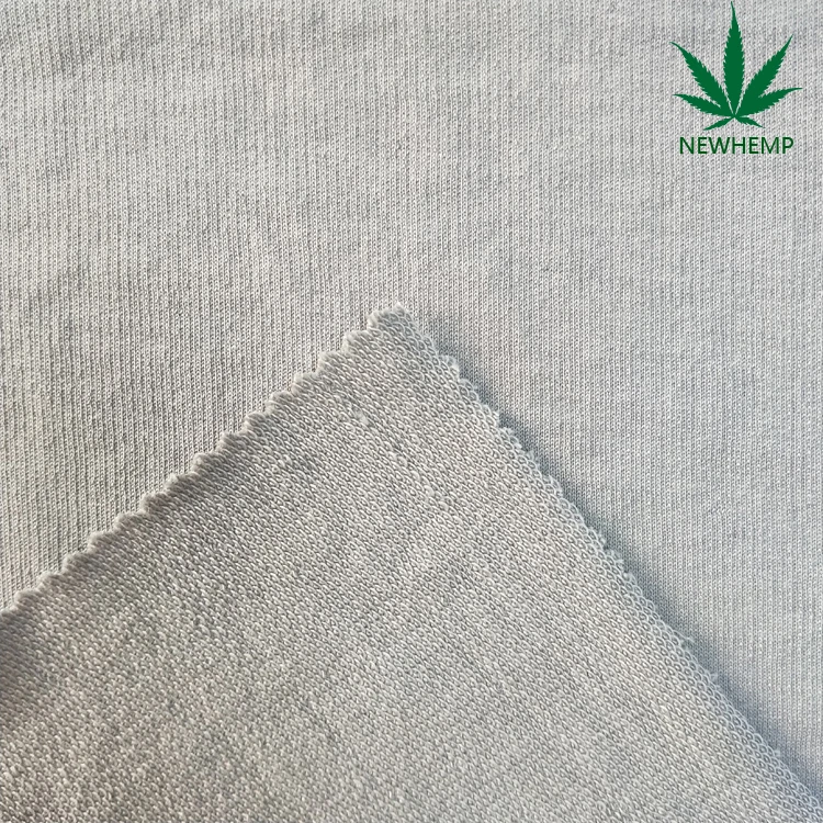 
eco-friendly 30%hemp 70%organic cotton hemp clothing fabric in stock 