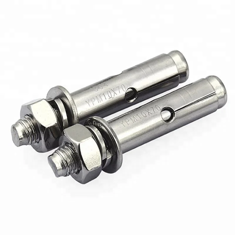 AISI304 (A2-70) A2-80 SS Rock Concrete A2 Expansion Anchor Bolt