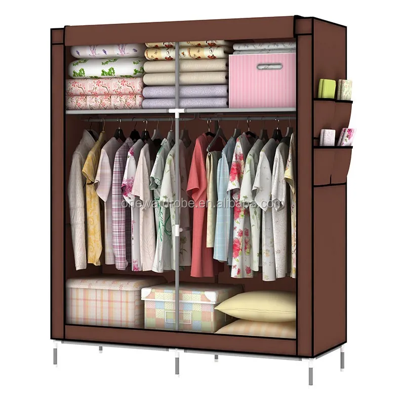 Домашние нетканые тканевые дешевые шкафы для спальни общего