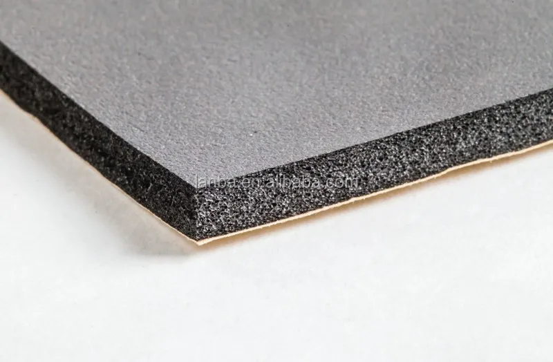 
Hot selling good quality self-adhesive automotive foam rubber butyl sound barrier 