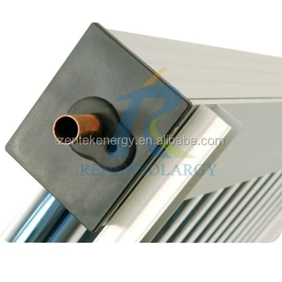Солнечный коллектор, новая крышка, тепловая трубка, алюминиевый ребристый коллектор, вакуумная трубка