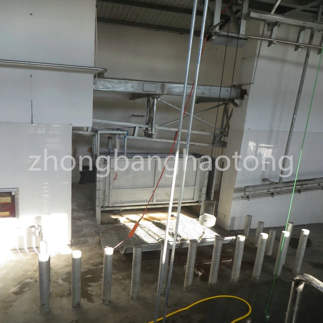 Cattle  leading machine for cattle slaughtering line