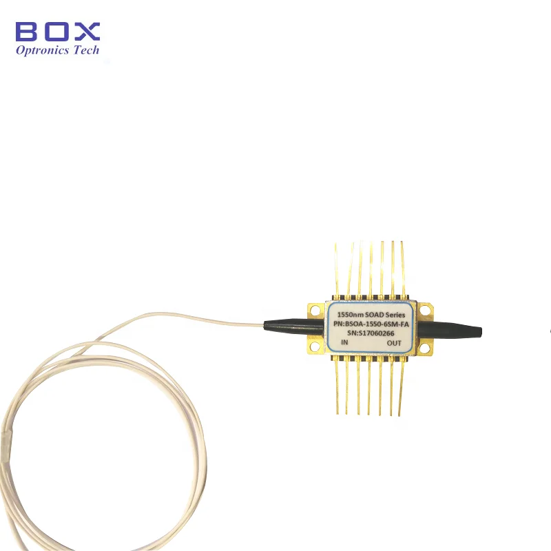 SOA/ semiconductor optical fiber laser device amplifier for 100G fiberoptic data center