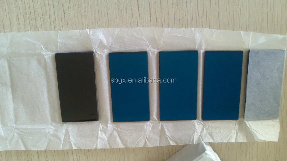 factory customize 365nm 254nm UV bandpass filter with AR coating zwb2 zwb1