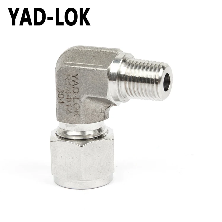 
YAD-LOK 90 Degree 3000Lbs Forged Stainless Steel 304 Elbow Connection 