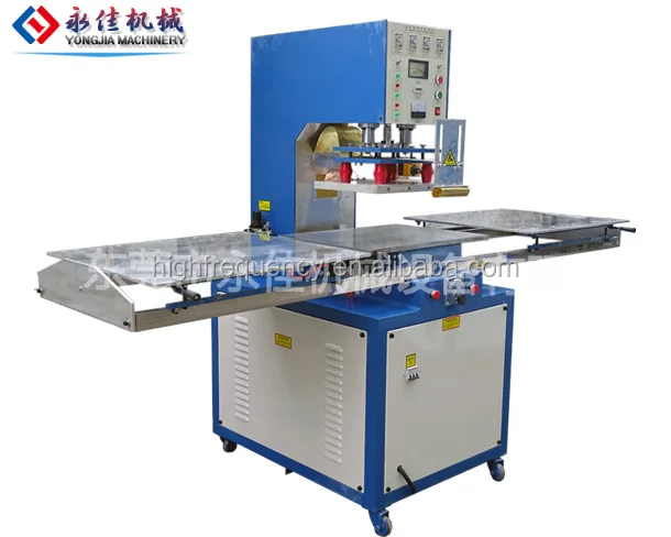 Semi automatic single head slide table welding machine for PVC bags