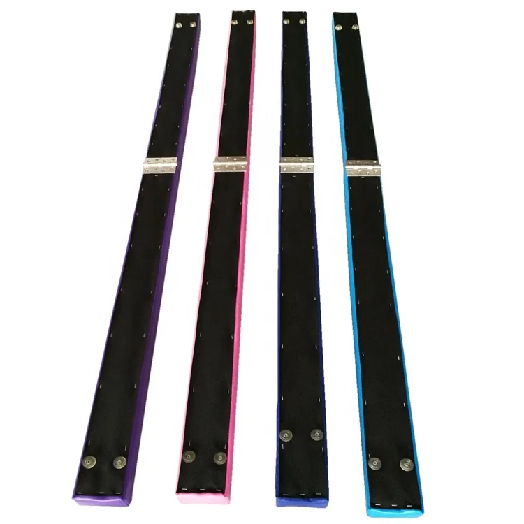 7FT / 8FT Blue PVC Vinyl Floor Gym Skill Training Equipment & Balance Beam Wooden Balance beam