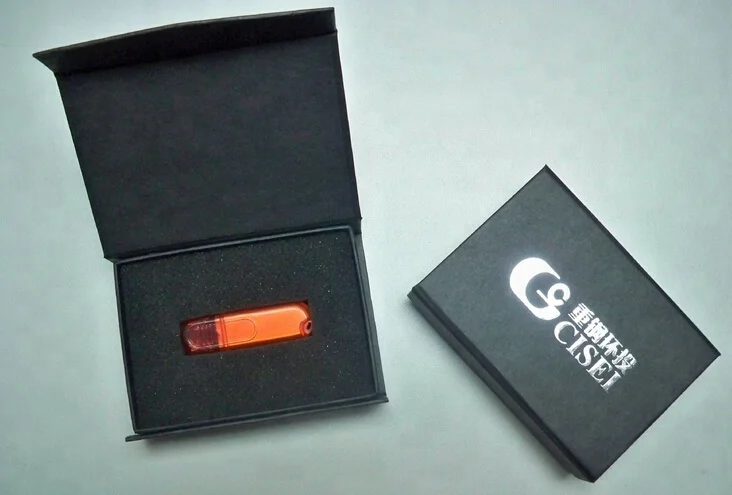 Fabric cardboard boxes for USB packing