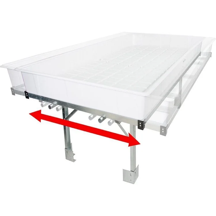 Skyplant Hydroponic Flood Tables And Trays Ebb And Flow Rolling Bench
