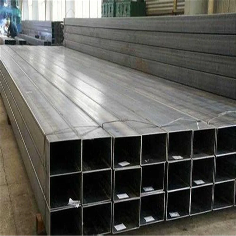Construction building material ms galvanized square pipe