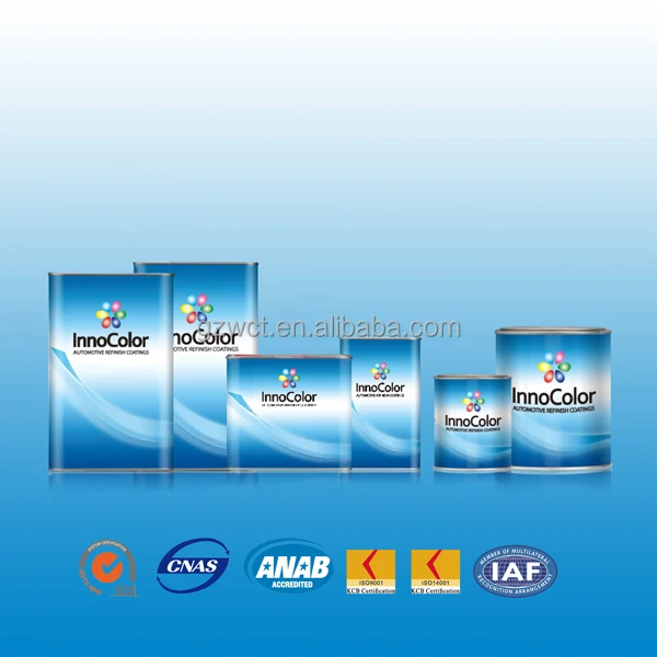 Car Paint Supply InnoColor Auto refinish wholesale Acrylic Main Raw Material Spray Auto Body Paint exporter Car Paint Supply