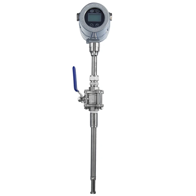 
Sincerity Coriolis Force 1.0% Precision SS316L Insertion Type Thermal Mass Gas Flow Meter 