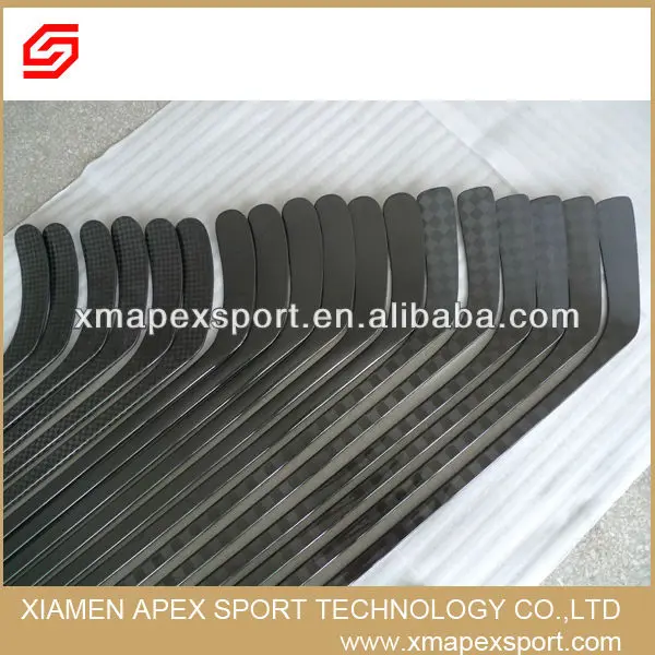 carbon fiber manufacturing hockey stick equipment from Apex