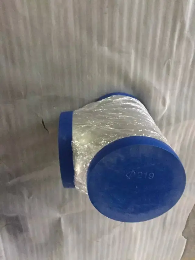 Duplex steel 2205 equal tee butt welding pipe fittings