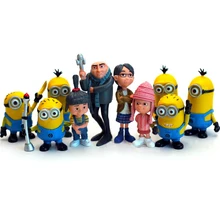 Postavičky k filmu Já, padouch nebo Mimoni 10 ks v balení z Aliexpress