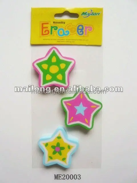 
Animal chicken duck shape eraser/2D eraser 