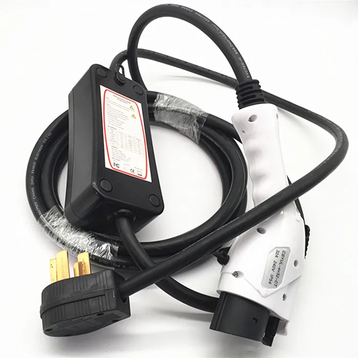 evse level 2 32A ev charger home SAE J1772 portable charger for electric car with nema 14-50 plug