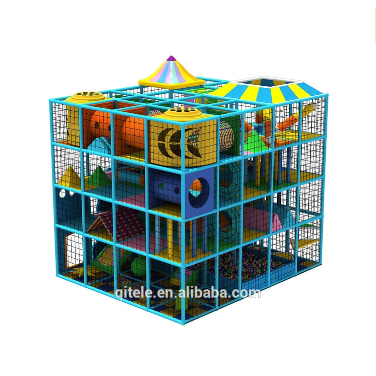 Kids safe used indoor playground business equipment for sale