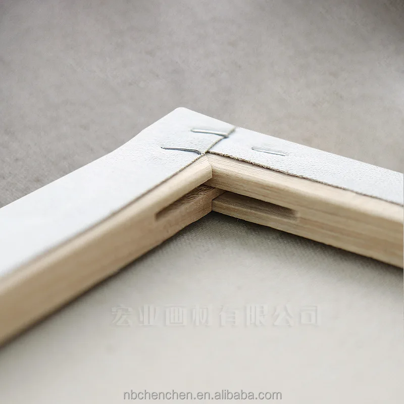 8*10 280g Wooden Easel Box for Painting Art Set Wall Hanging Decoration Frame Paulownia Wood Artist Painting Stretched Canvas