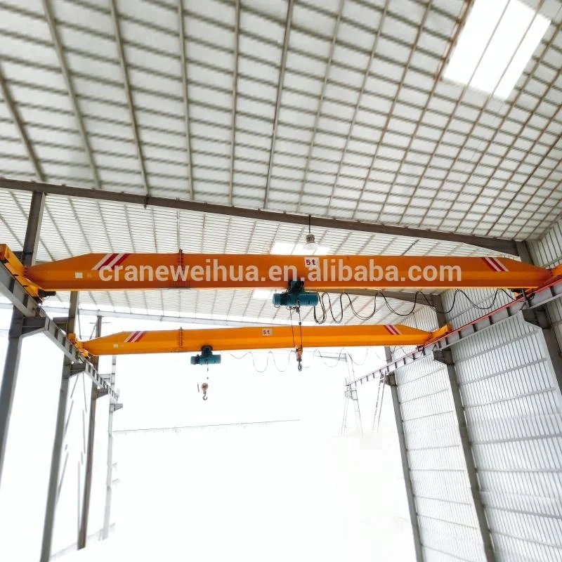 Electric Single Girder Monorail Overhead Crane 1 ton