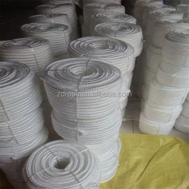 Yiwu import export 4mm 6mm 8mm Cheap 16 strand PP braided rope polypropylene ropes chinese manufacturers