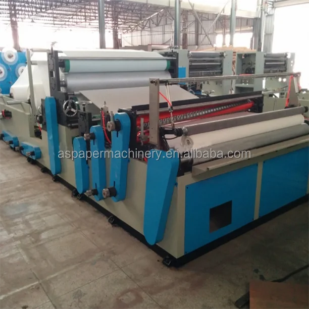 High Performance Toilet Paper/Bathroom Toilet Paper Roll Rewinding Punching and Cutting