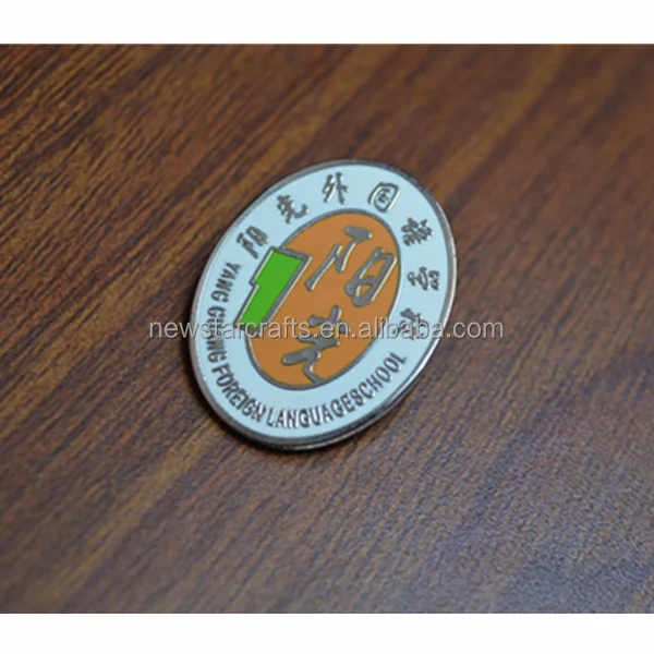 children metal butterfly clutch pin back hard enamel pin for Advertising