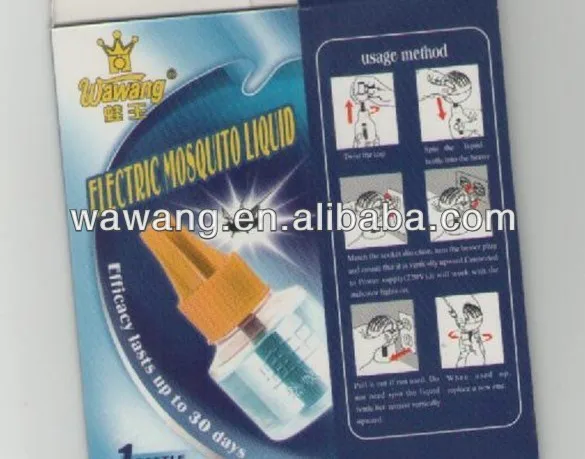 Natural mosquito killer electric mosquito repellent liquid with heater