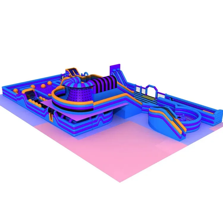 Indoor inflatable used amusement park equipment for kids