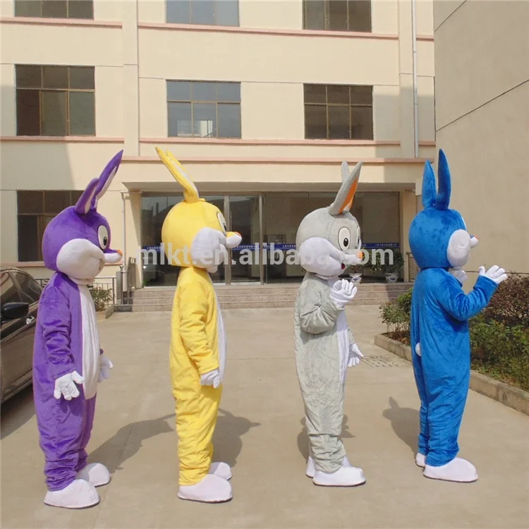 
Wholesale new popular funny Easter rabbit bugs bunny mascot costumes for adult 