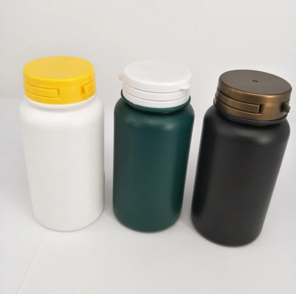 80ml HDPE Plastic Chewing Gum Containers Wide Mouth Bottle