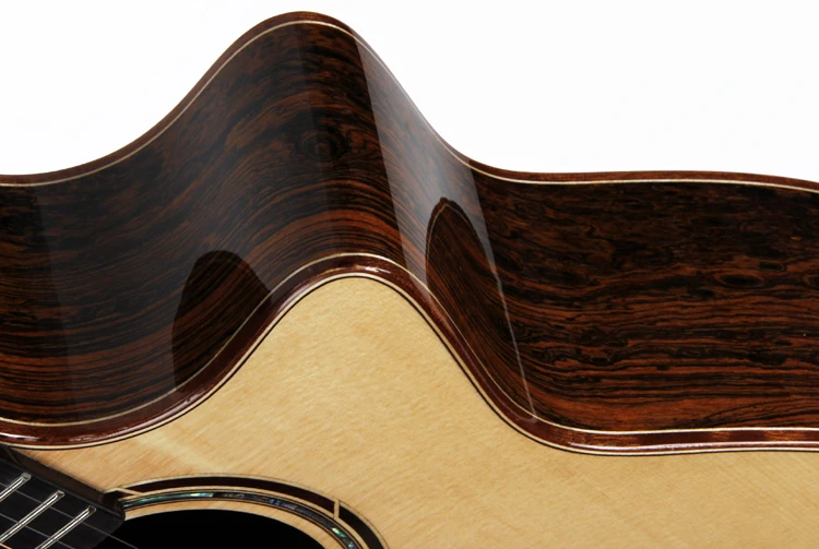 
41 inch solid Sitka spruce acoustic guitar 