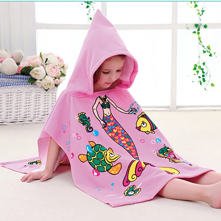 TCT1040 hooded beach towel