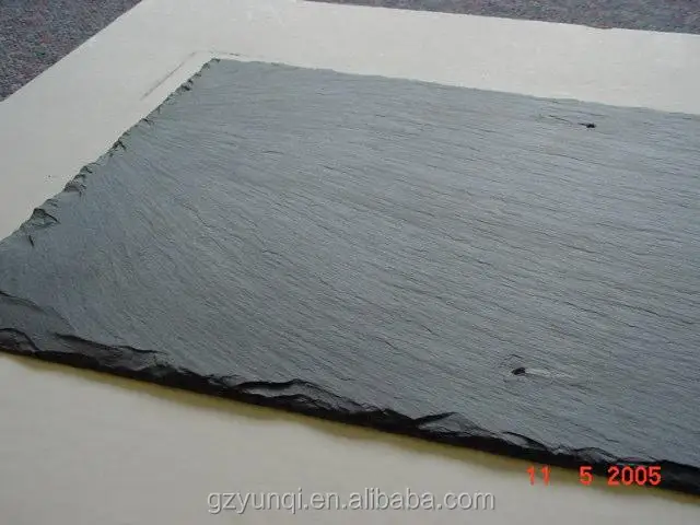 Chinese Factory decoration roofing slate Black slate tiles for roof slate price