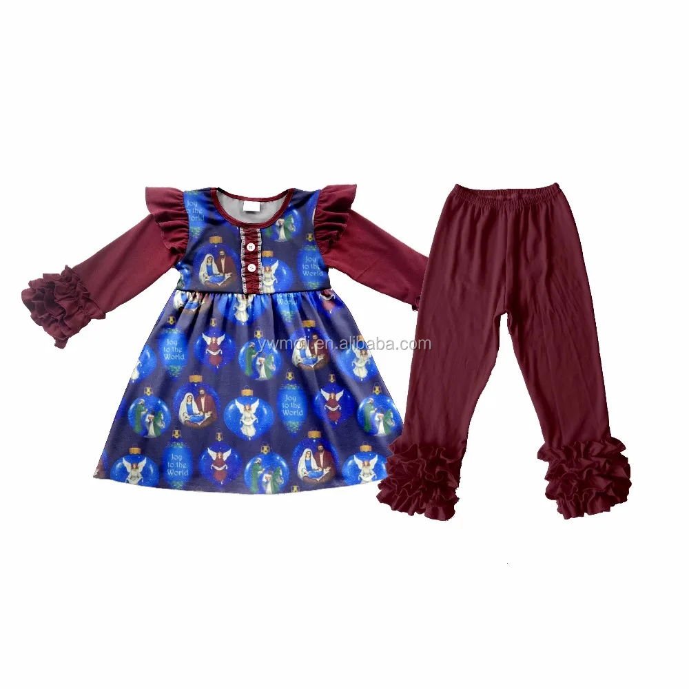 Fall Children Winter Clothes Baby Girl Clothing Sets New Fashion Kids Boutique Outfits