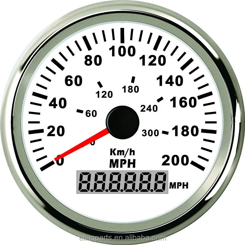 Водонепроницаемый миль/ч GPS Спидометр Пробег 200MPH 300 км/ч для автомобиль гоночный мотоцикл ATV UTV с подсветкой 85 мм
