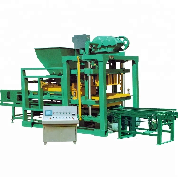 Hot sale QT4-25 fly ash concrete brick block maker machine