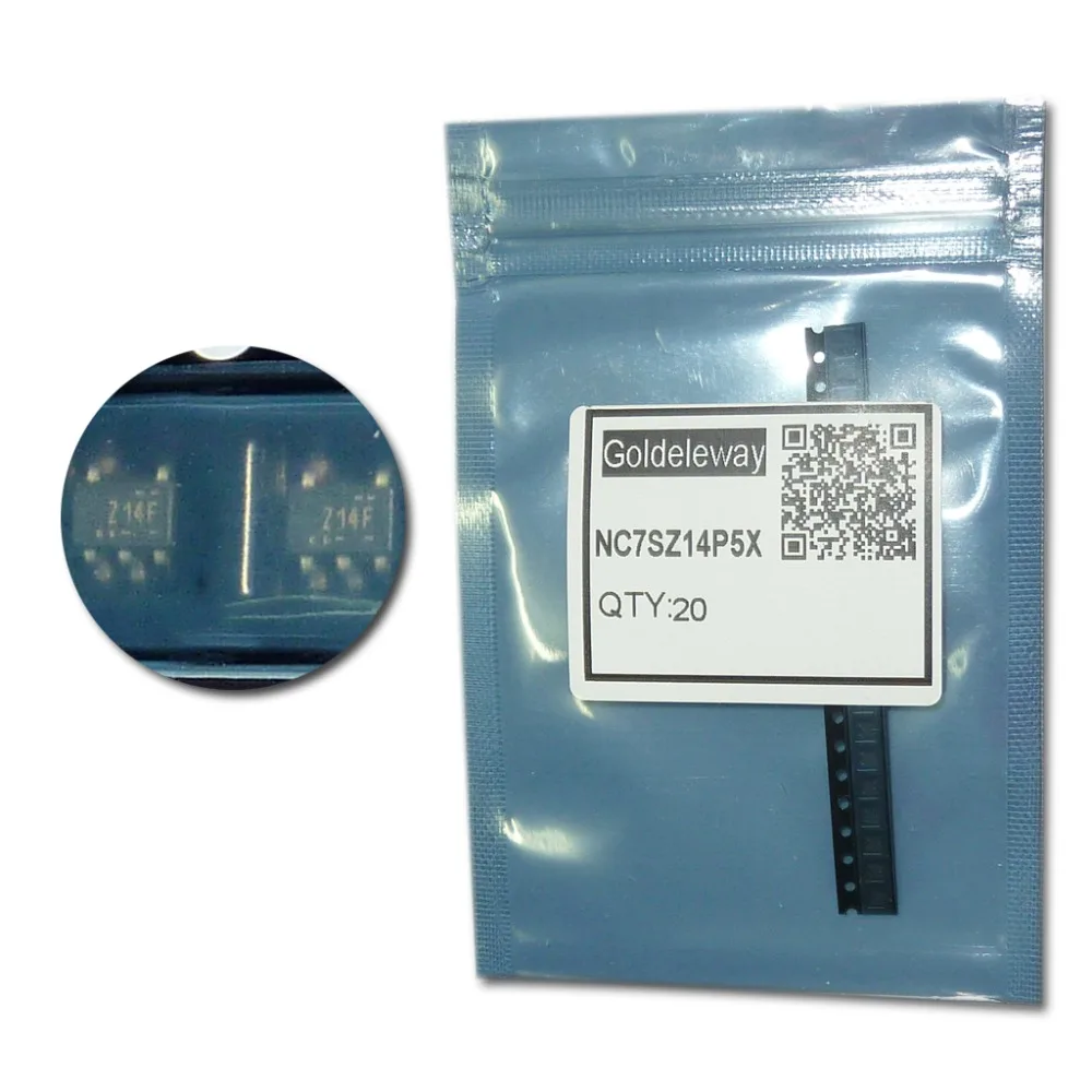 Integrated Circuit Logic IC Обращения триггера Шмитта NC7SZ14P5X SOT-353/SC70-5/SC-88A маркировка Z14