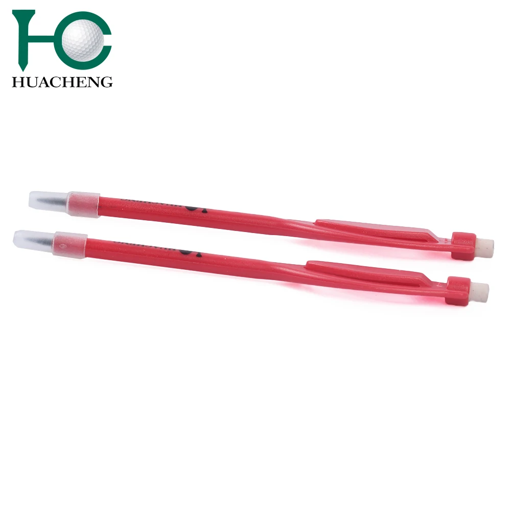Hot sale Factory Price Colorful Plastic Golf Pencils with Eraser with Logo printing
