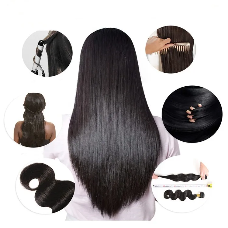Wholesale cabello natural brazilian human hair bulk extension in dubai best hot selling
