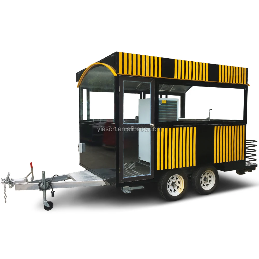 New Arrival Mobile Food small Truck Trailer/rent fast food trailer for sale