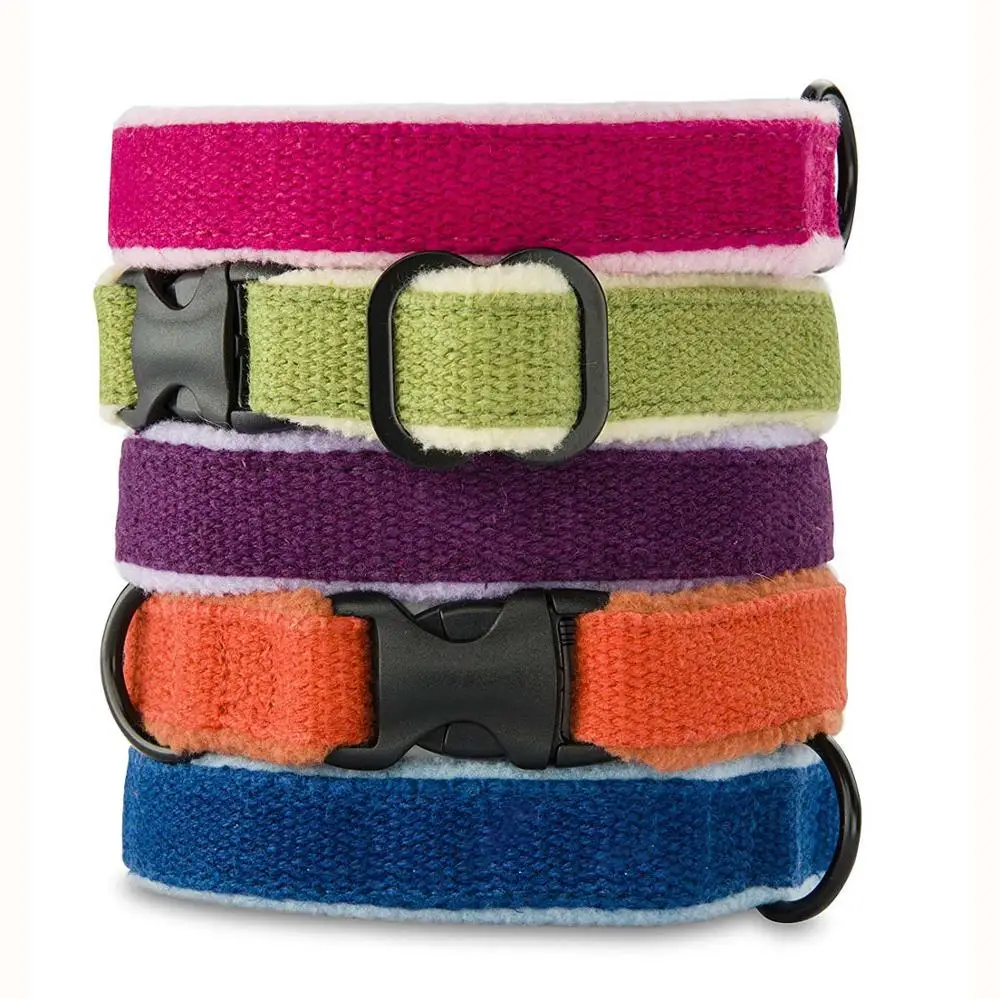 Amazon Top Seller 2019 Hemp Double Dog Collar Leash Training Leash Running With Fleecing Handle