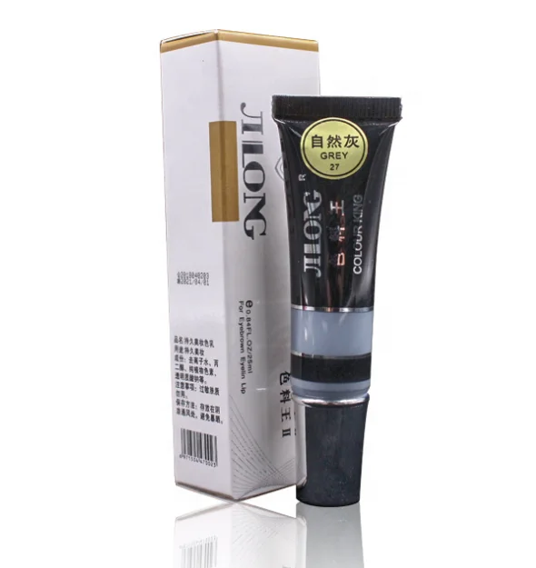 Taiwan Original Jilong Organic Pigment Cream For Permanent Makeup Microblading Eyebrow Tattoo