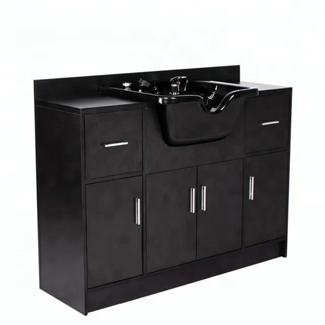 Factory wholesale salon hair washing ceramic bowls shampoo unit for sale