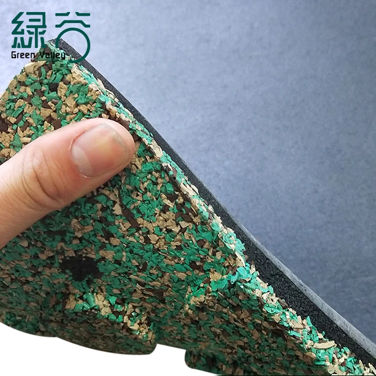 Safety Recycled Gym Tiles Heavy Duty Area Shock Absorbing Rubber Flooring Plastic Interlocking Mats/ Rubber Tiles