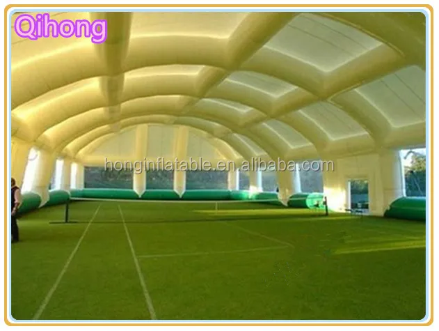 Portable Giant inflatable tennis court cover, inflatable basketball filed, inflatable dome tent for beer festival event